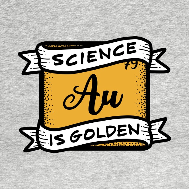 Science is Golden by katiestack.art